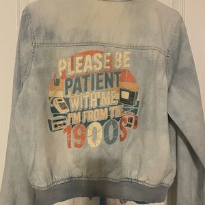 Vintage Graphic Denim Jacket